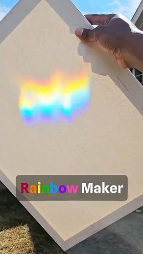 Simple Science- Make a Rainbow at Home