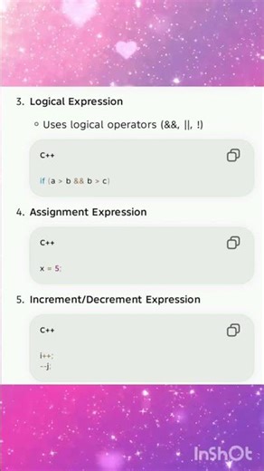 CS25C07 UNIT 1 : Expression, Namespace in c++#cpp#expression#namespace #live #instagramreels