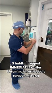 5 habits I STOPPED doing after becoming a surgeon...
