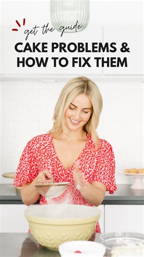 Jessie | Baking Content Creator on Instagram: "Comment CAKE and I’ll send you the guide 🍰 It breaks down the common cake problems, gives quick solutions to rescue your sponge, and shares tips for baking flawless cakes every time! So if you want to become a better baker, go give it a read 🫶 #cake #recipe #spongecake #bakingtips #baking"