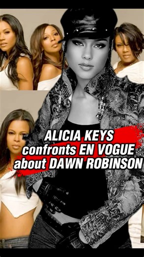 ALICIA KEYS confronts EN VOGUE about DAWN ROBINSON #aliciakeys #envogue #dawnrobinson #music #blackwomen | Carlos Hardy