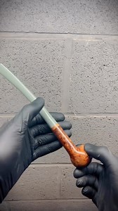 🔥🌿 Making process of the latest order i had to do 🔥 churchwarden billiard with a nice contrast stained spanish briar and an olive green ebonite stem from SEM Germany 🌿🔥 | RODER PIPES