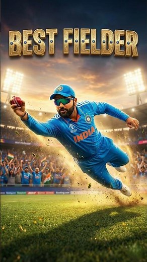 India's best fielder Rohit Sharma #cricket #rohitsharma #cricketshorts #t20worldcup