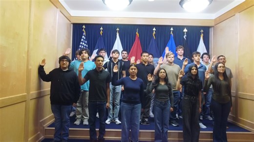 SA MEPS Oath of Enlistment Ceremony 1430 Jan 28, 2026 Congratulations | San Antonio MEPS, 9th BN, Military Entrance Processing Command