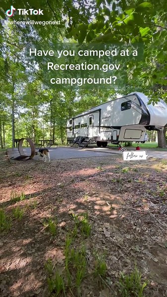 We love Recreation.gov campgrounds. #camping #campground #campsite #recreation.gov #rv #rving