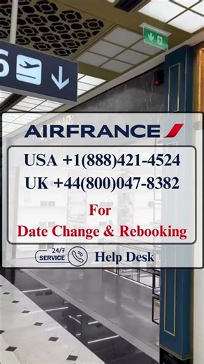 How to Rebook an Air France Flight in the USA