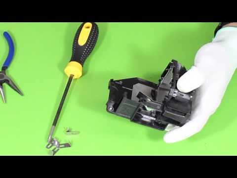 How to install the bare bulb into housing on NEC NP15LP