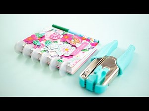 Disc Power Punch from We R Memory Keepers makes book binding easy