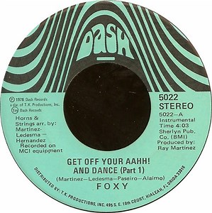 Foxy - Get Off Your Aahh! And Dance