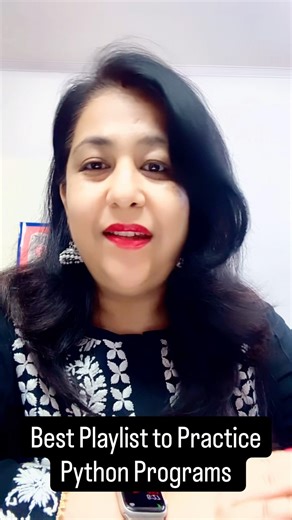 Best Playlist to Practice Python Programs 😇🐍🐍😇