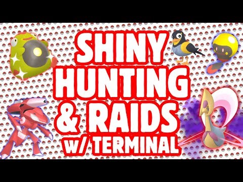 ✨ Raids! Shiny Hunting with Terminal! Pokémon Go Live!✨