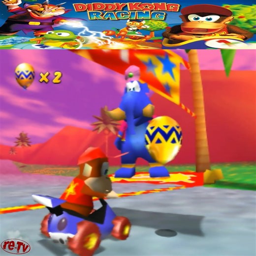 4.4K views · 50 reactions | Diddy Kong Racing | Retro-Entertainment TV | Facebook