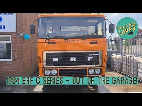 1984 ERF C Series - First time out of the garage after restoration