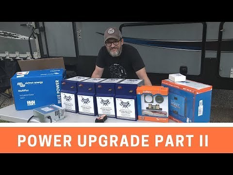 RV Solar Upgrade Part 2: Victron Battery Monitor & 3000 Watt Inverter/Charger