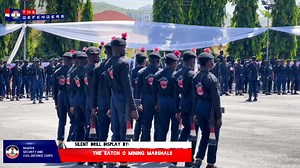 Silent Drill Display by the Mining Marshals