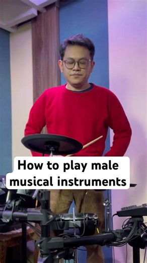 How to play male musical instruments