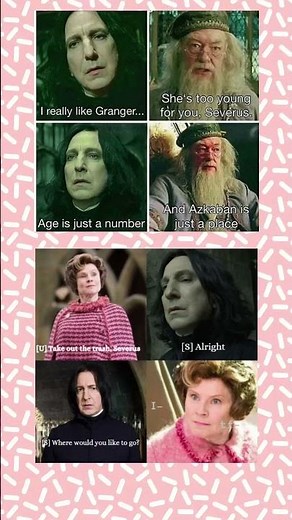 Snape's Savage Moments | Dumbledore & UmbridgeReaction Meme Compilation #memes #shorts