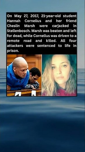 The 2017 Encounter of Student Hannah Cornelius and Her Friend Cheslin Marsh on May 27