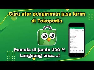 An easy way to set up shipping services on Tokopedia for sellers.