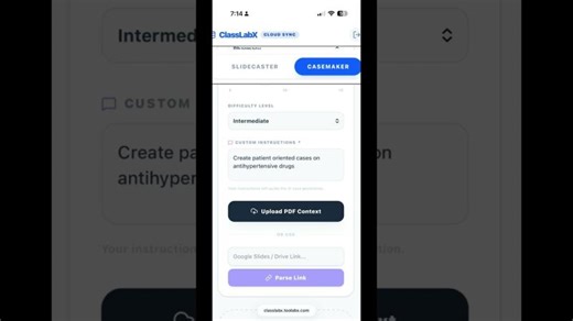 ClassLabX AI Case Maker: Instant Case Studies in Minutes | Ibrahim Elsayed posted on the topic | LinkedIn