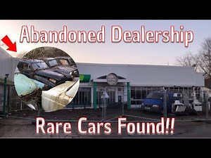 We Explorer An Abandoned Car Dealership With Everything Left Behind!!