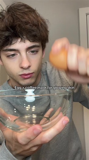 Egg Coffee Face Mask for Glowing Skin — How to Use Safely