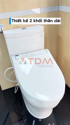 TDM.VN | Review of TOTO CS769DRW14 Washlet toilet with drying, deodorizing, and heated seat for u...