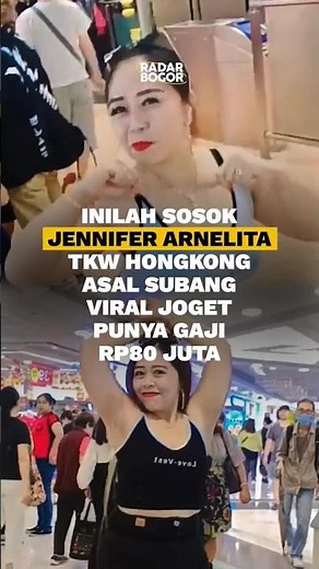Jennifer Arnelita, a Hong Kong migrant worker from Subang, went viral dancing and earns a salary ...