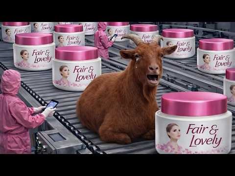 Inside the Modern Skincare Factory | How Goat Milk Cream Is Made (Full Process)