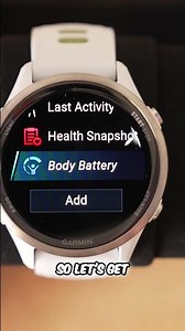 Master Your Garmin 🔥 Body Battery + Reorder Glances NOW! 🤯
