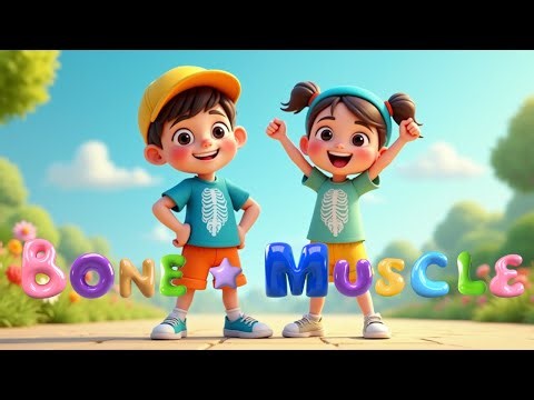 Bone Dance | The Fun Bones and Muscles Song for Kids| Nursery Rhymes | Kids World
