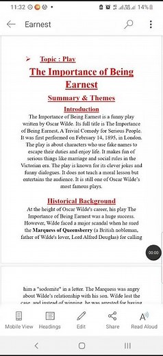 The Importance of Being Earnest by Oscar Wilde | Summary & Major Themes #literature #oscarwilde