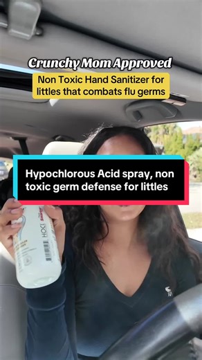 Hypochlorous acid > alcohol sanitizer Supports flu germs elimination Safe for babies & kids Non-toxic and non-drying This is the clean moms are choosing. #hypochlorousacid #kidsafeproducts #fluprevention #momtok #wellnessfamily