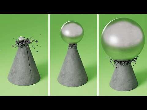 Satisfying Physics Simulations | Blender & Cinema 4D | Soft Body, Destruction, Pyro & Cloth FX