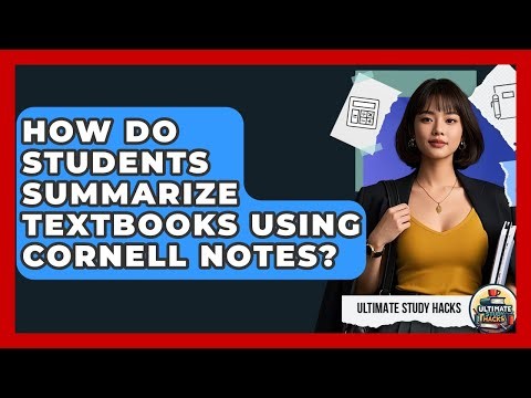 How Do Students Summarize Textbooks Using Cornell Notes? - Ultimate Study Hacks