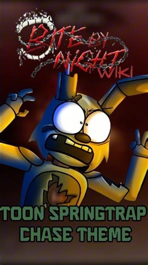 BITE BY NIGHT TOON SPRING-TRAP SKIN￼ SHOWCASE…#fnaf #roblox #bitebynight