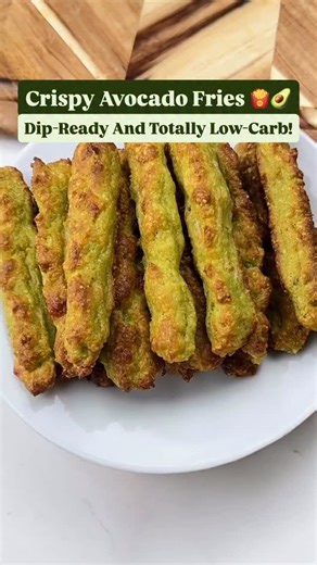 Crispy Avocado Fries 🍟🥑 A low-carb way to scratch the fry itch—golden on the outside, ready for dipping, and done before you've picked what to watch. 😋 🚨 Full recipe with tips, variations, and nutrition info: ➡️ https://keto.recipes/crispy-avocado-fries-quick-and-easy-low-carb-snack/ 💬 Would you try these? Drop a 🥑 below! Don't forget to SAVE and SHARE this easy #snack #recipe! 📸: @ketosnackz | Keto Recipes