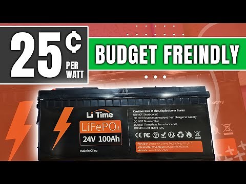 LiTime 24v 100Ah LiFePO4 Battery Review