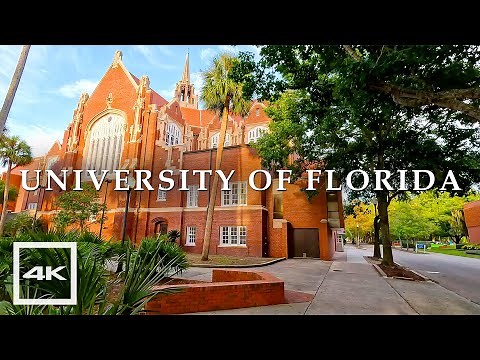 University of Florida UF Campus ☀️ Walking tour 2023 | 4K HDR 60fps