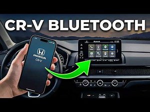 How To Connect And Delete Phone Bluetooth - Honda CR-V [2023-2026]