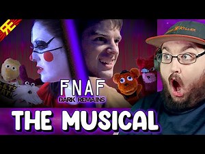 FNAF the Musical: Dark Remains [by Random Encounters] Live Action #FNAF REACTION!!!