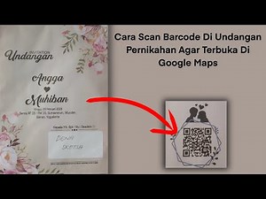 How to Scan the Address Barcode on a Wedding Invitation So It Opens Directly in Google Maps