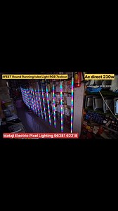 50K views · 1.1K reactions | Ac direct RGB Round LED Tube Light 4FEET Round Running tube Light RGB 7colour full colour full design Full heavy quality full waterproof order number whatsapp 96381 62218 #viralreelsシ #viralpost2024 #FacebookReelsContest #viralreelsfb #viralreelsfacebook #viralreelschallenge #pixelbelt #Smdrd #instagramreels #SMDC #tube #lighting #RGB #4feet | Mataji Electric Pixel RGB LED light | Facebook
