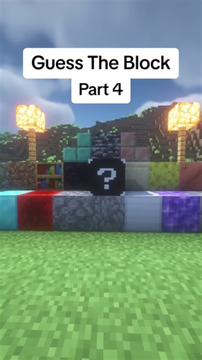 Guess the Block: Minecraft Tutorial
