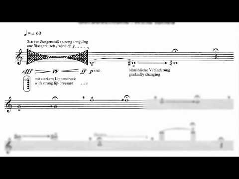 Etude 1 Wind Tones, For the Contemporary Flutist, Wil Offermans