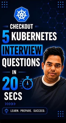 5 Kubernetes Questions Every DevOps Engineer Must Know ⚡ | #shorts #devops