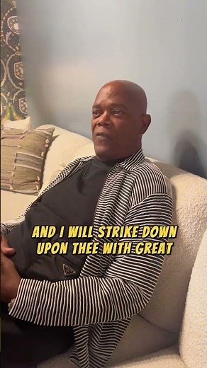 Samuel L. Jackson Recites Ezekiel 25:17 | #PulpFiction