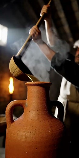 The Roman Beer Brewer - Barley, Herbs & The Empire's Other Drink (AI) | #ancientfoods #shorts