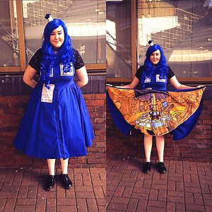 TARDIS Dress Is Bigger on the Inside