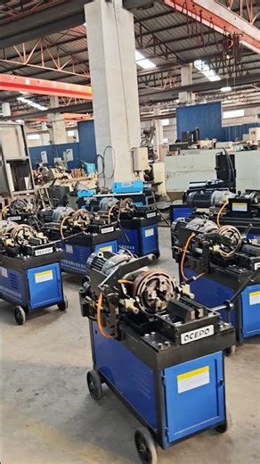 rebar threading and forging machine ready to ship#rebarforgingmachine #threading_machine